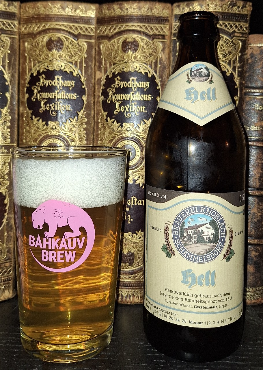 Schammelsdorfer Hell, Brauerei Knoblach Schammelsdorf