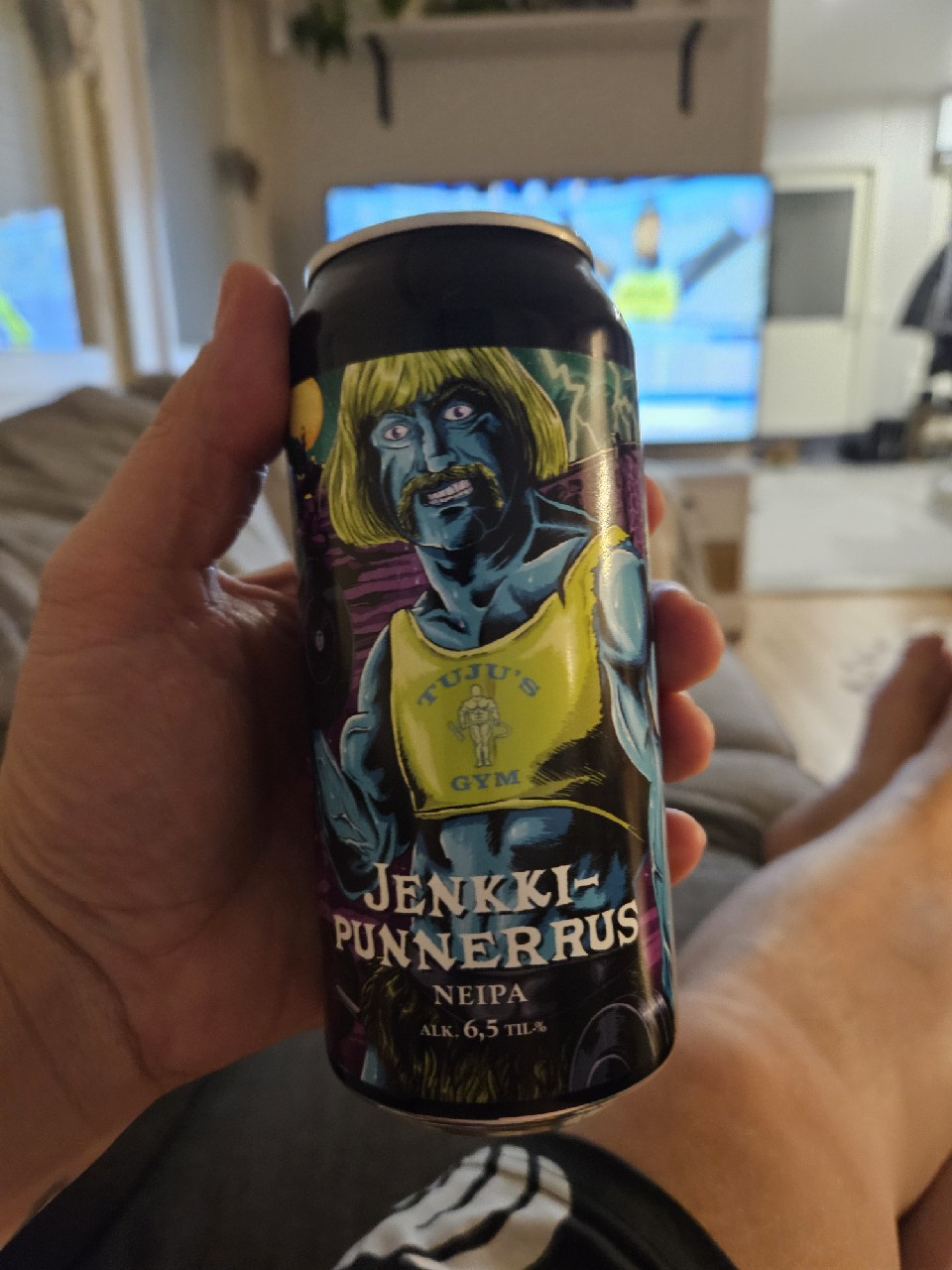 Jenkkipunnerrus, Finland