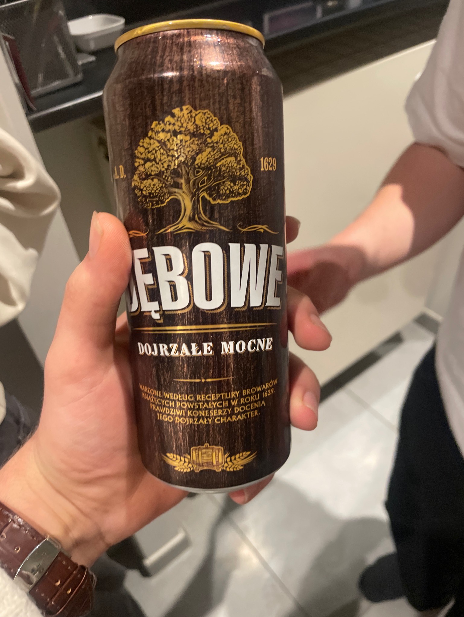 Dębowe Dojrzałe Mocne, Kompania Piwowarska (Asahi Breweries)