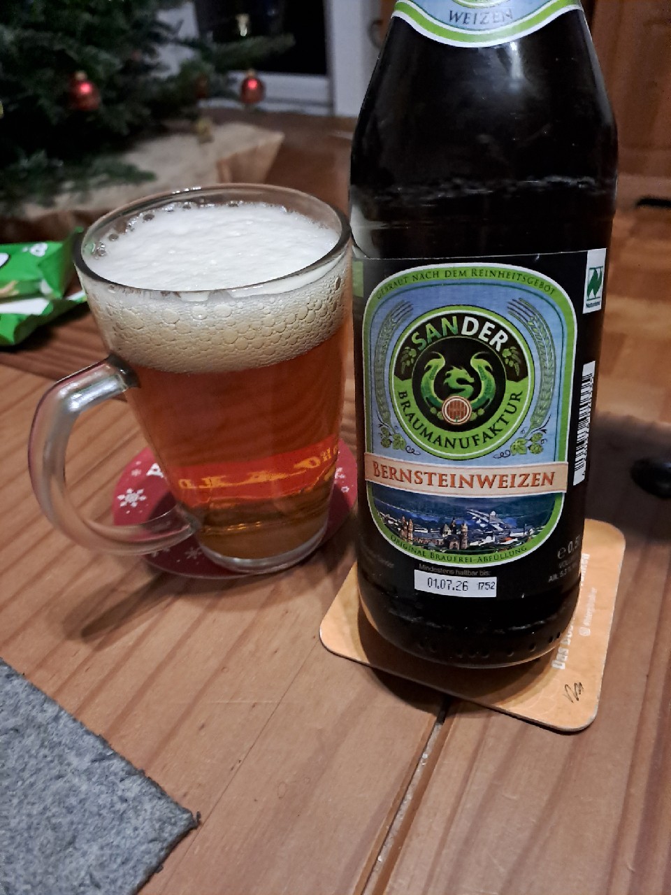 Sander Bernsteinweizen, Braumanufaktur Sander