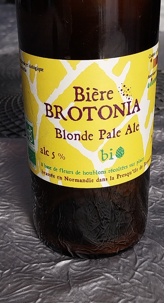 Brotonia Blonde, Bière Brotonia