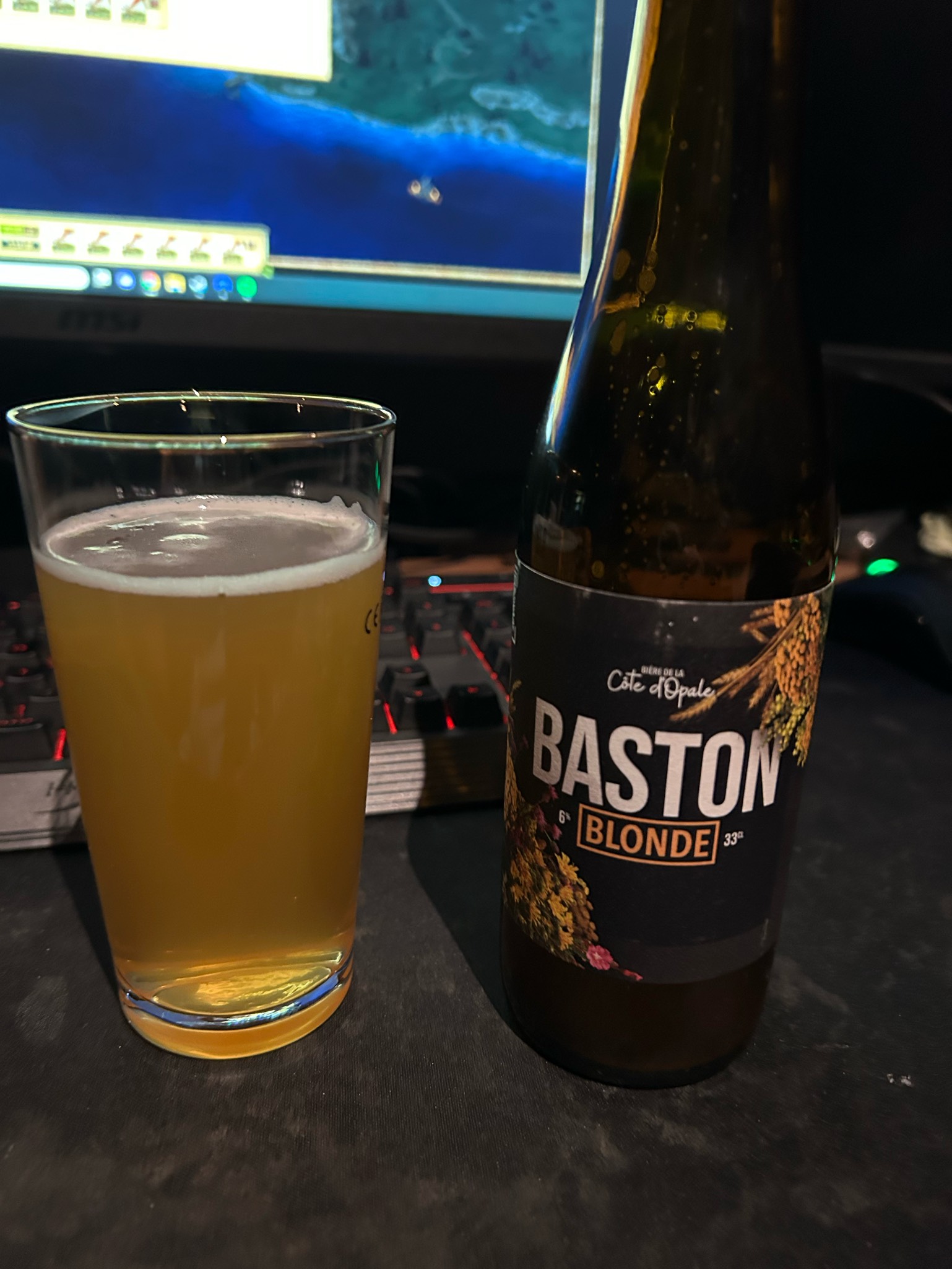 Baston Blonde, Brasserie Du Goulot