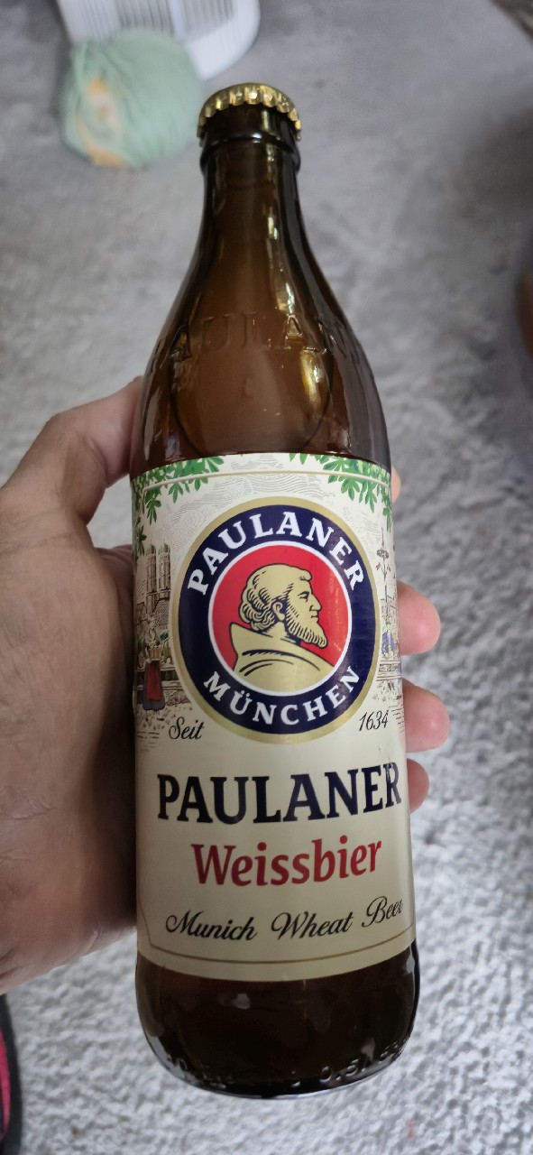 Paulaner Hefe-Weißbier Naturtrüb / Weissbier / Hefe-Weizen, Paulaner Brauerei