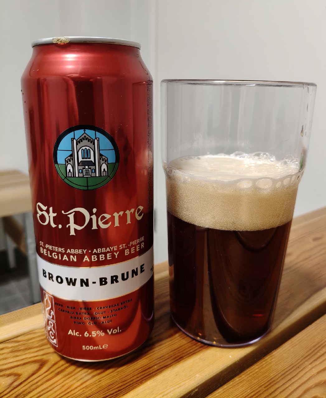 St. Pierre Brune, Brouwerij Palm
