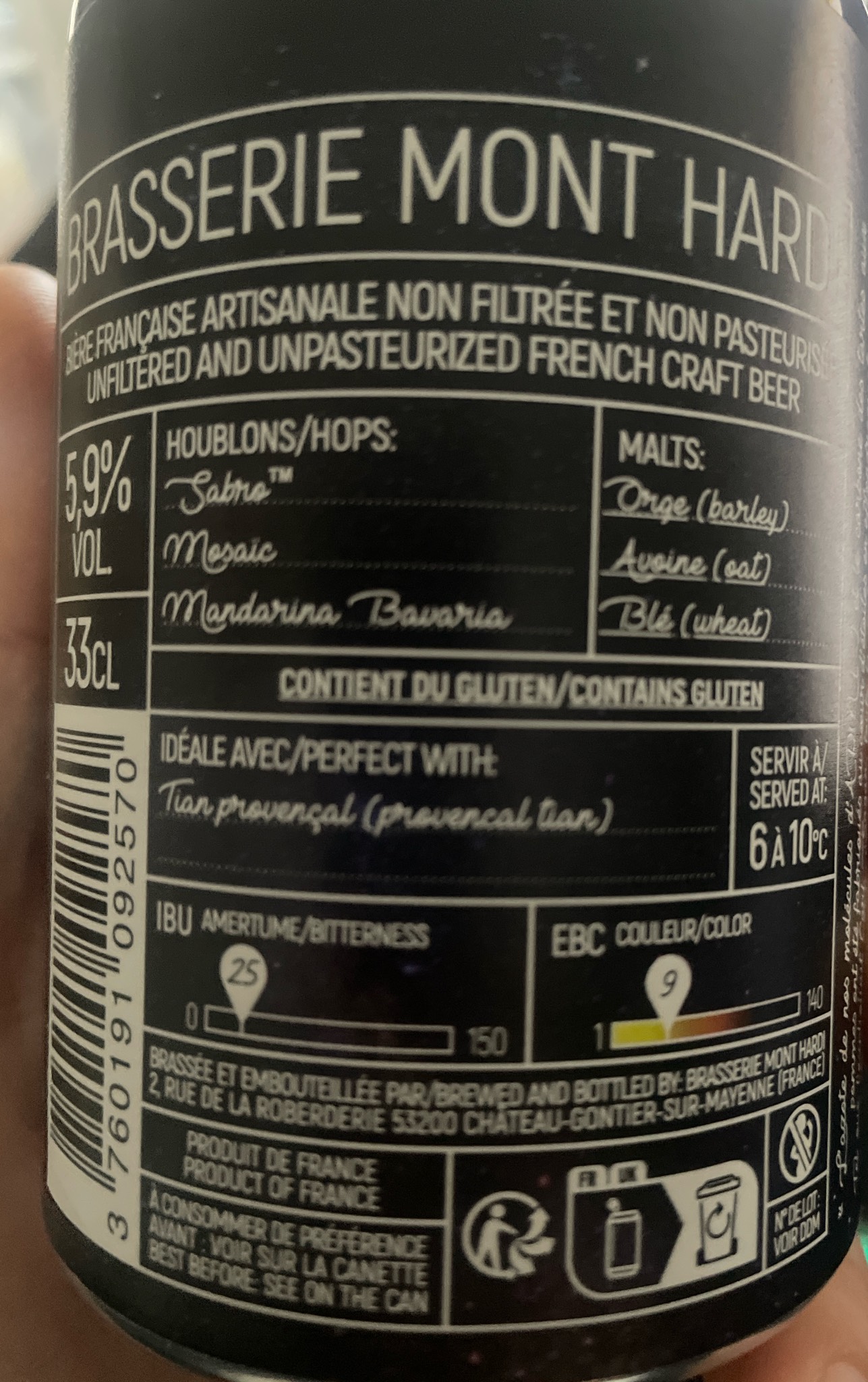 Supernova, Mont Hardi