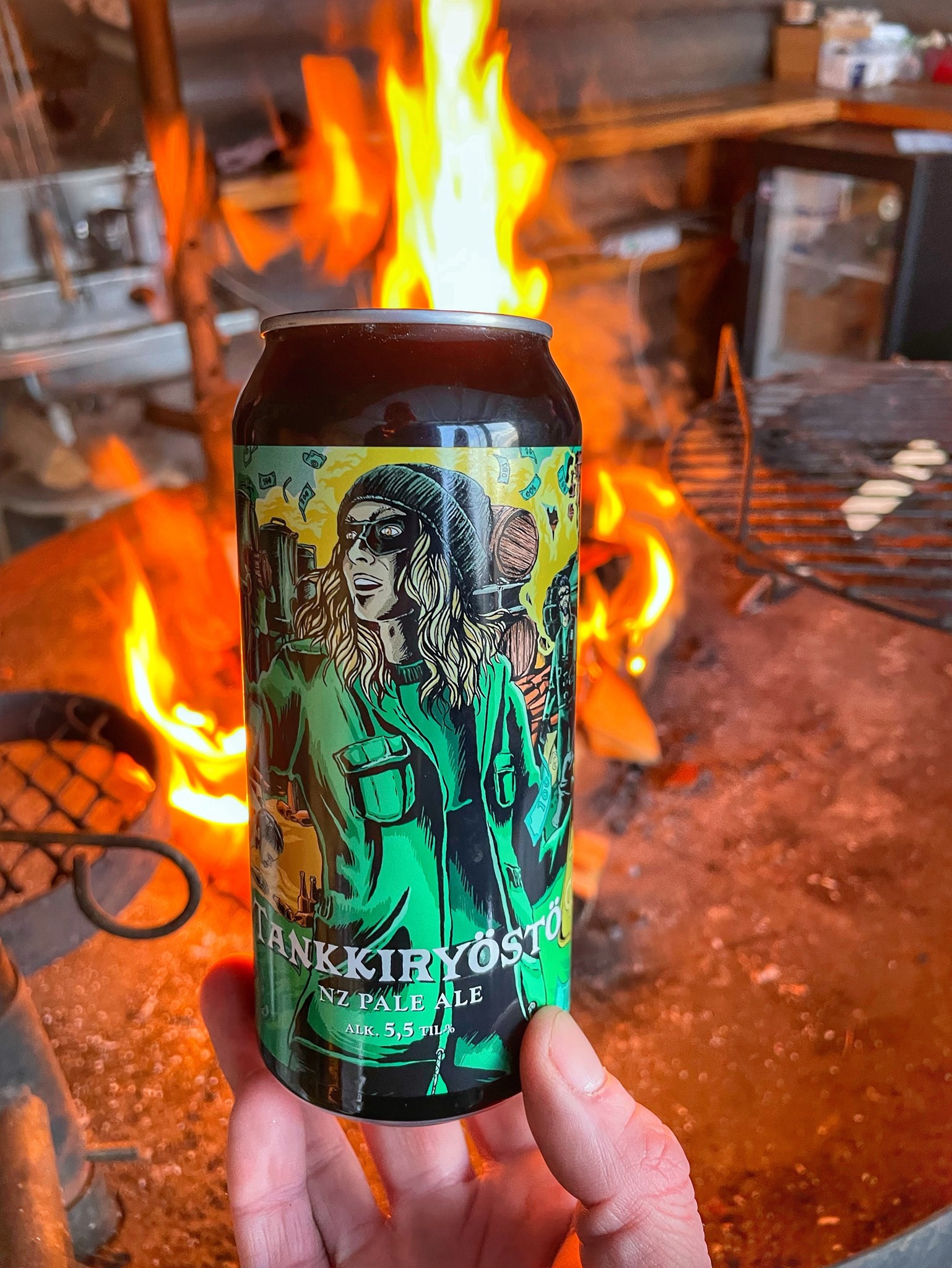 Tankkiryöstö, Finland