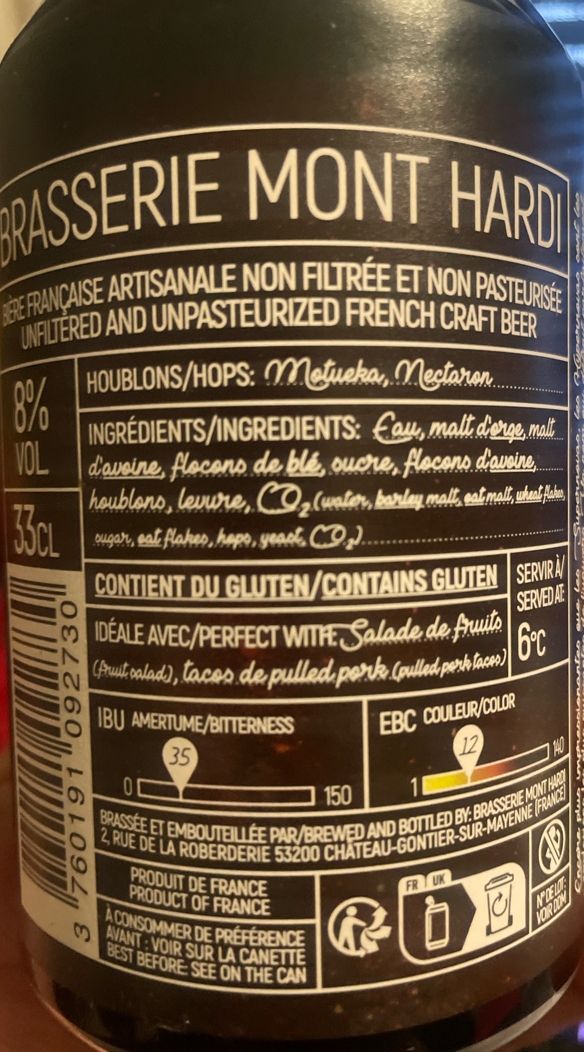 Hypernova, Mont Hardi