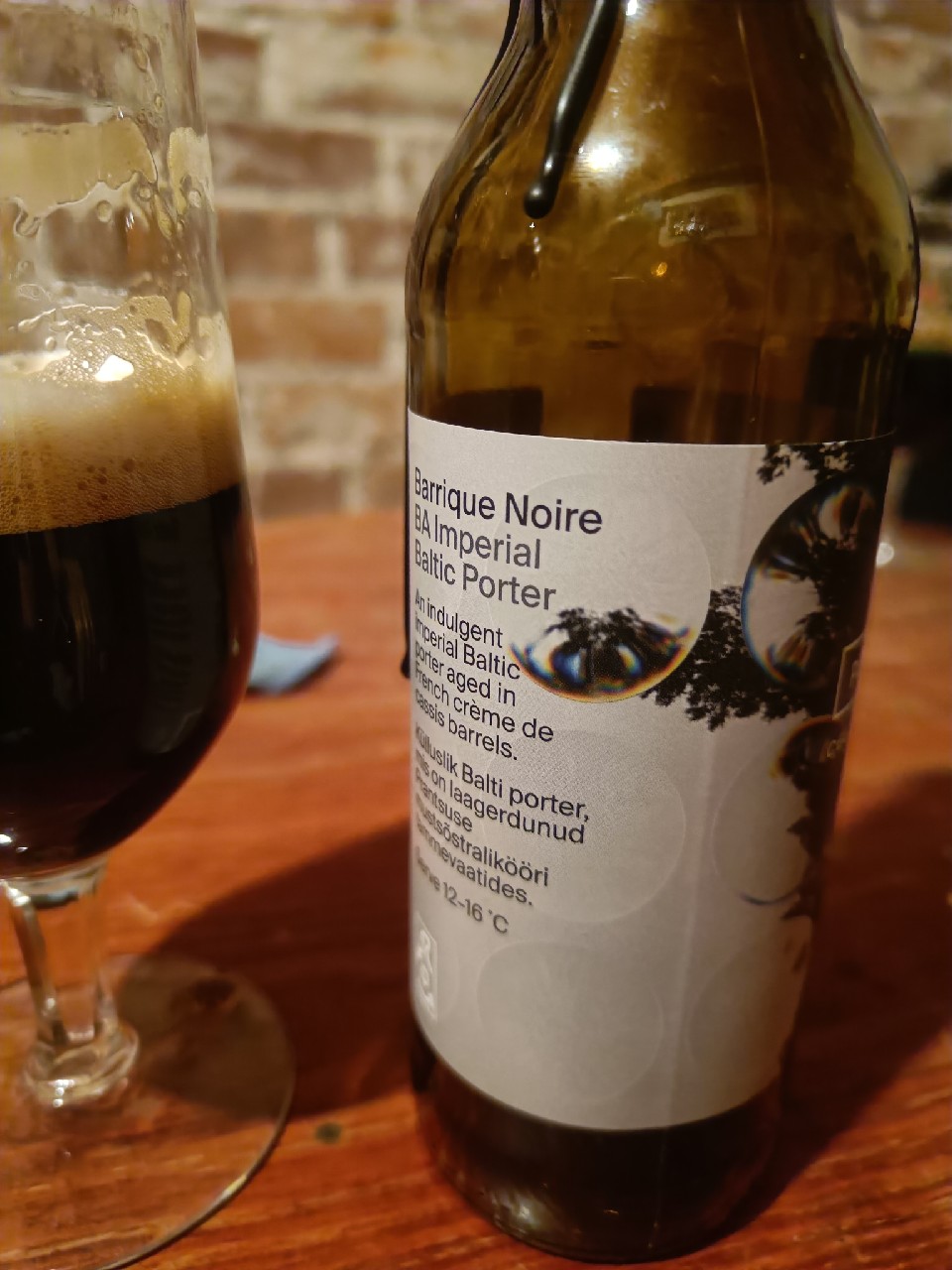 Barrique Noire (Cellar Series), Estonia