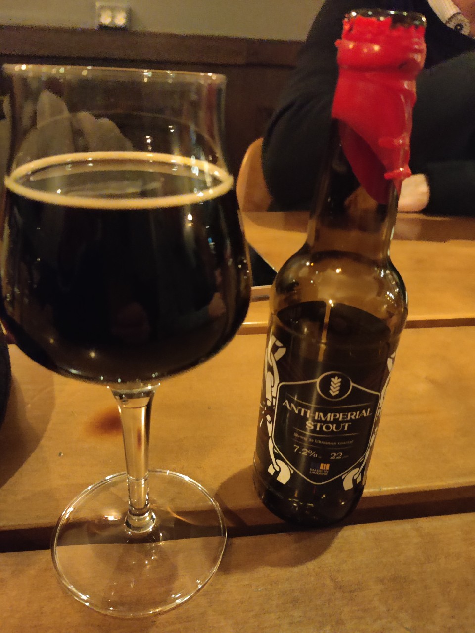 Anti-Imperial Stout, Mova Brewing Co.
