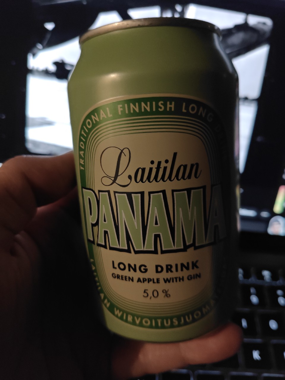 Panama Long Drink Green Apple with Gin, Finland