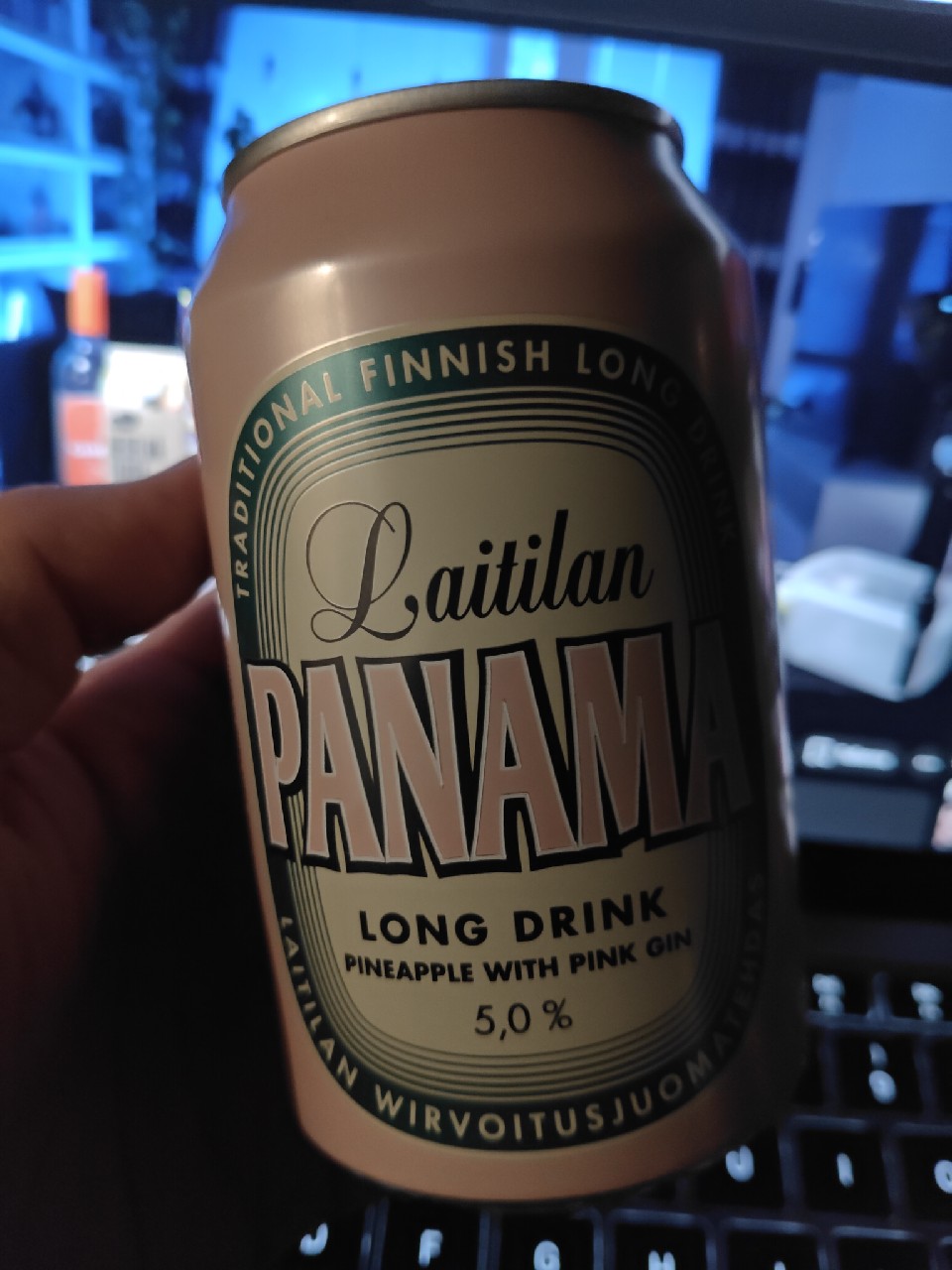Panama Long Drink Pineapple With Pink Gin, Finland