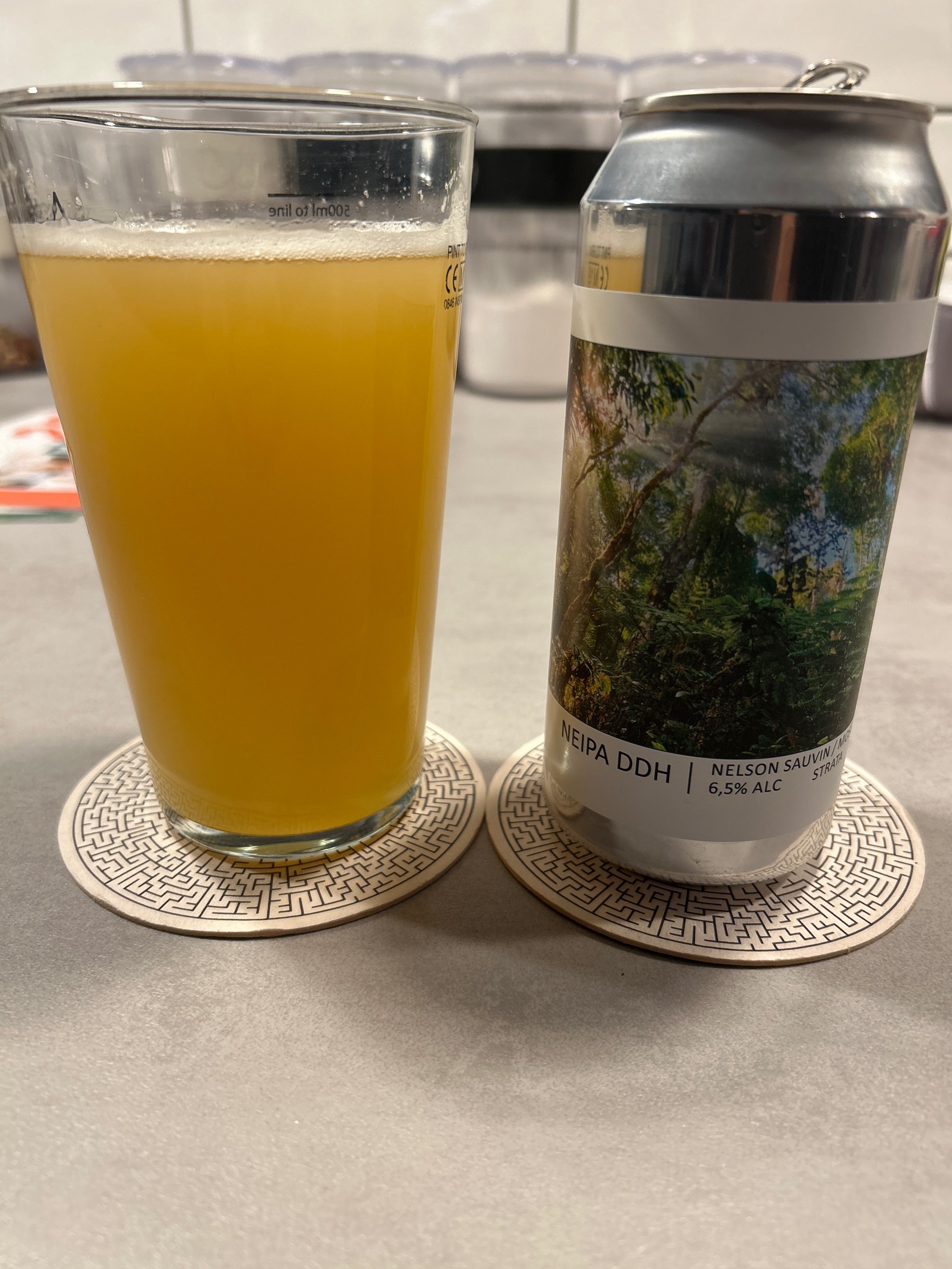 NEIPA DDH Nelson Sauvin / Mosaic / Strata, Brasserie Popihn
