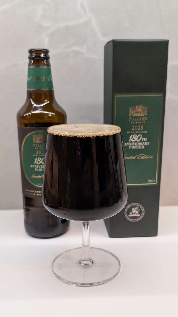 180th Anniversary Porter, Fuller's Griffin Brewery (Asahi Breweries)