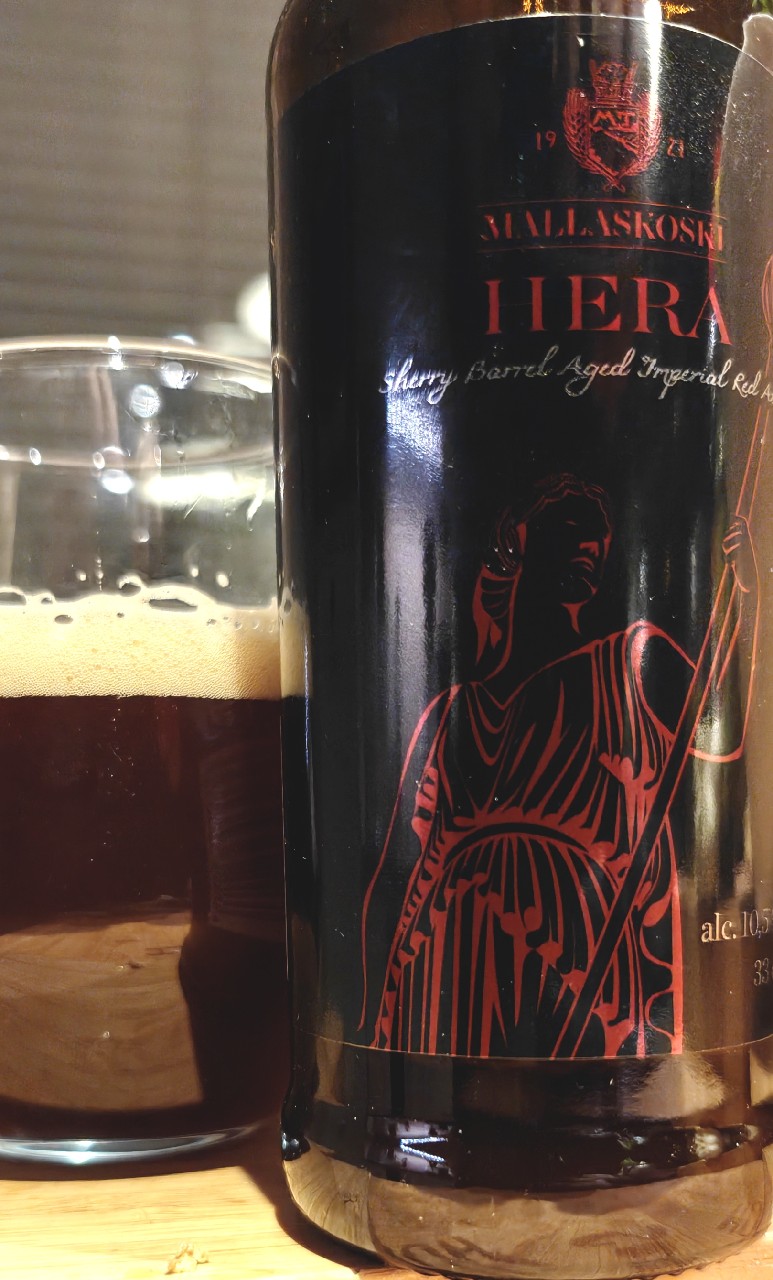 Hera Sherry Barrel Aged Imperial Red Ale, Finland