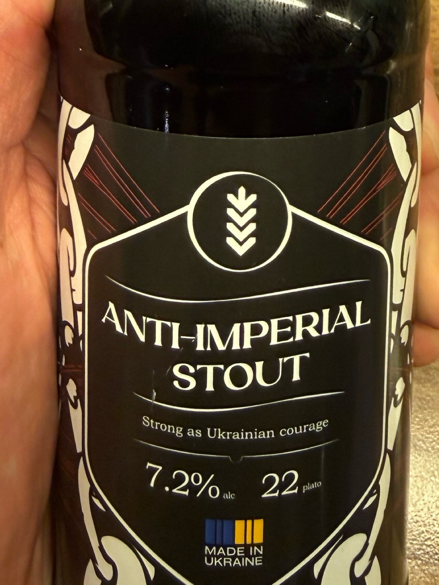 Anti-Imperial Stout, Mova Brewing Co.