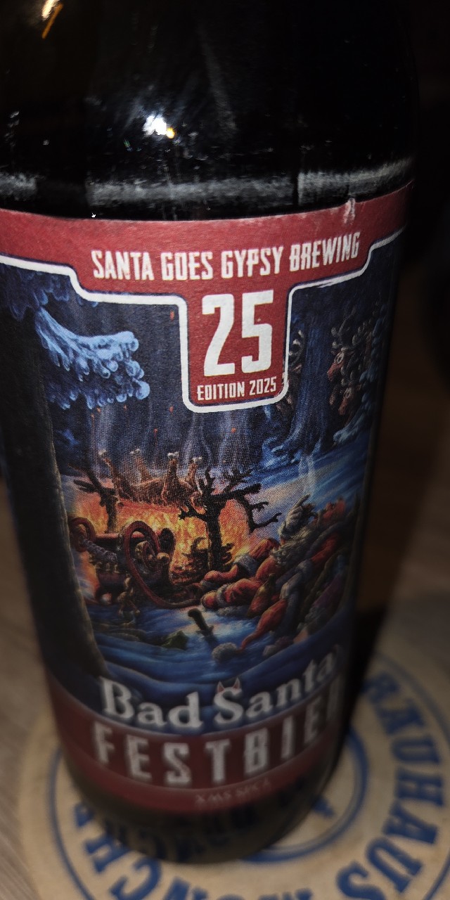 Bad Santa XMS SPCL 2025 Festbier, Brauerei Aldersbacher