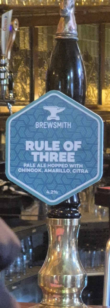 Rule of three, Brewsmith