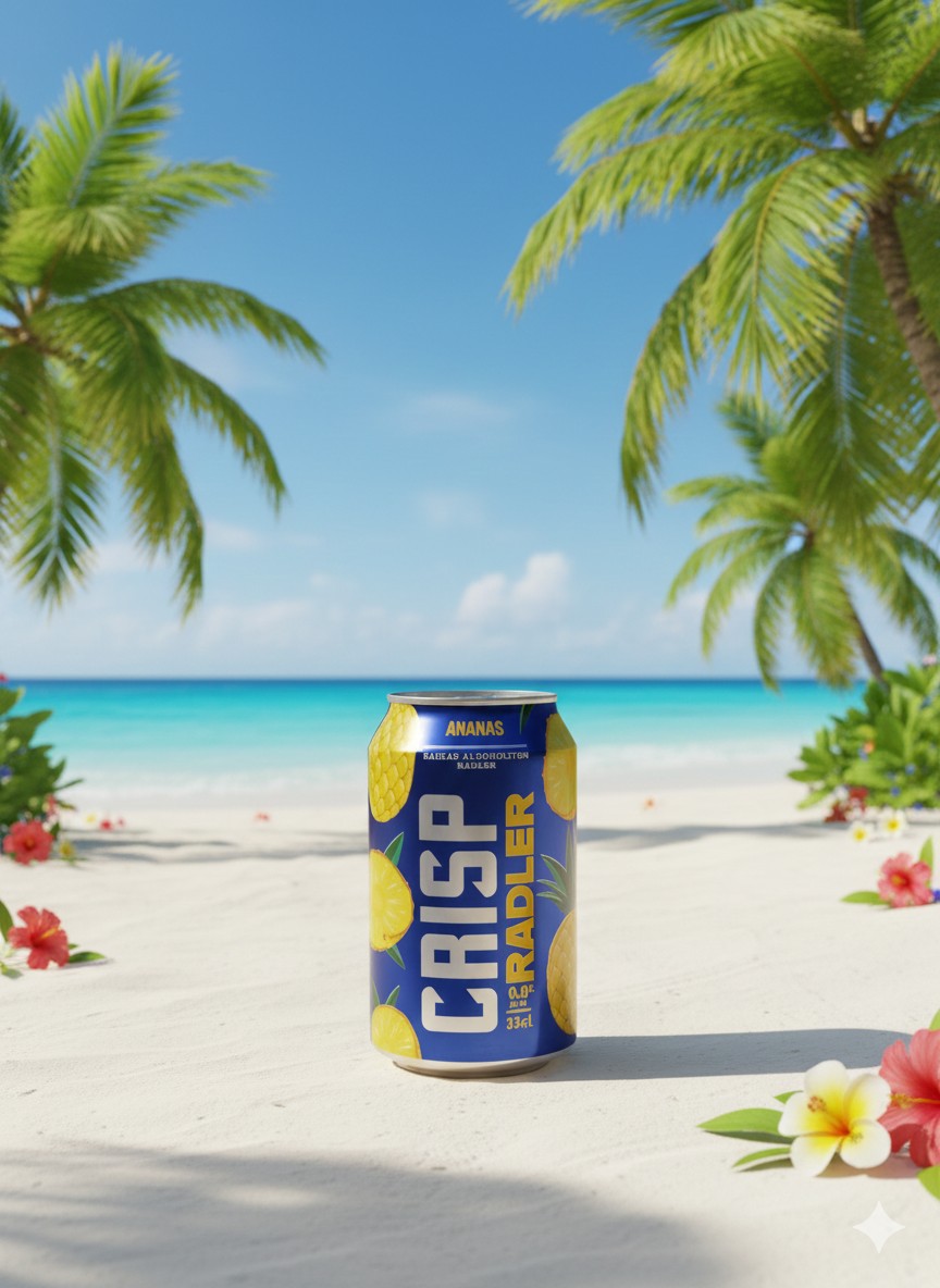 Crisp Radler Ananas, Sinebrychoff (Carlsberg Group)