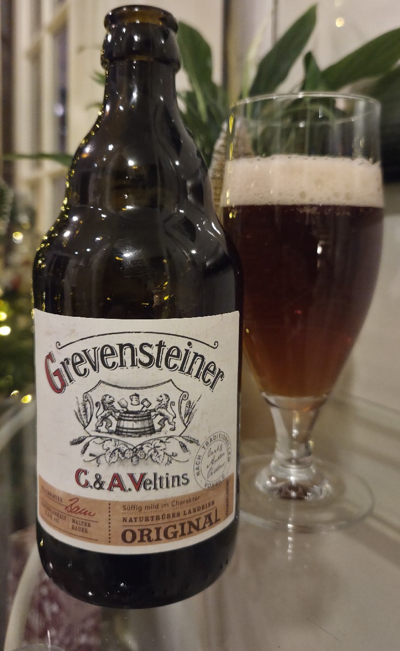 Grevensteiner Original Naturtrübes Landbier, Brauerei C.& A. Veltins