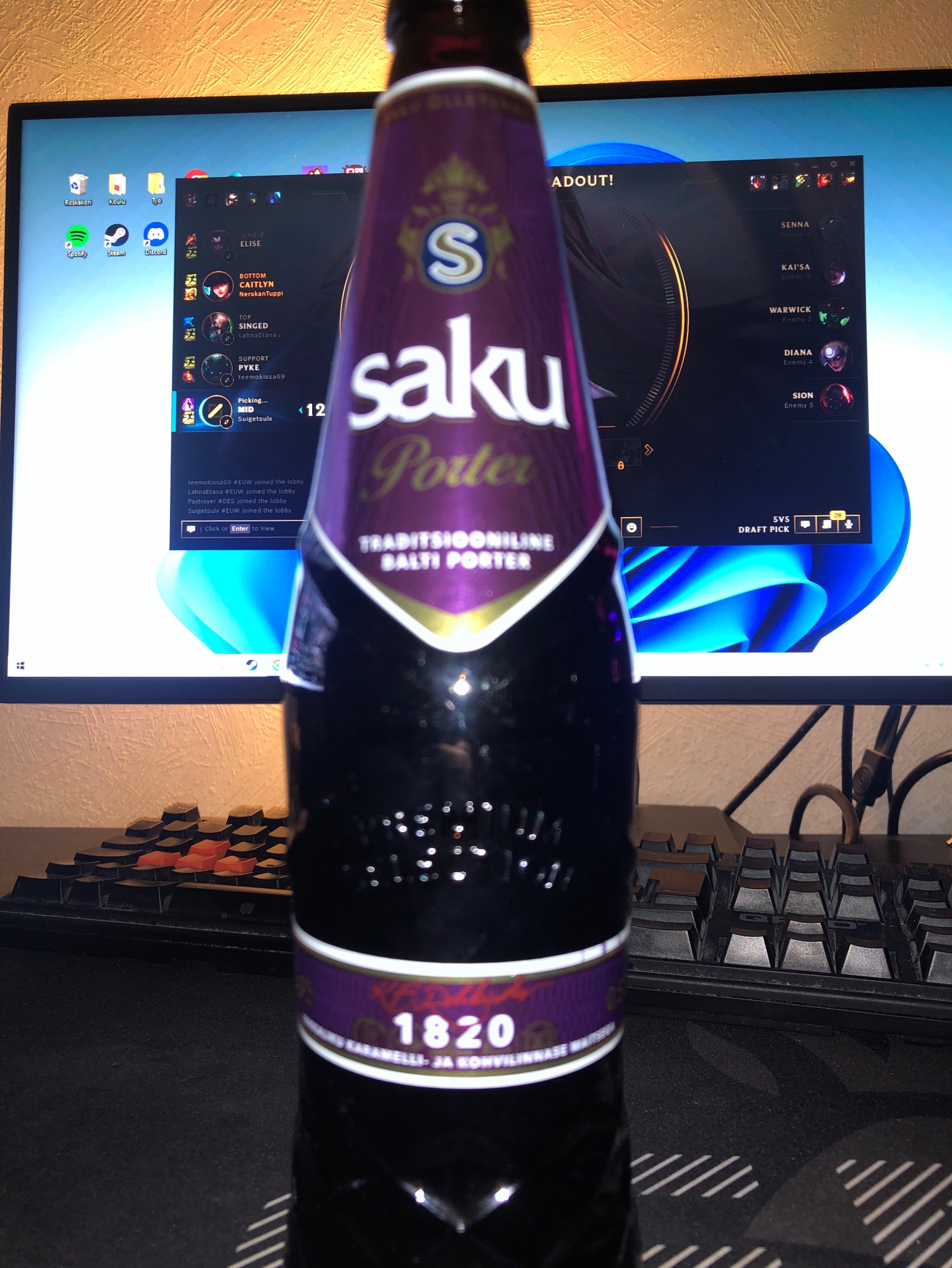 Saku Porter, Estonia