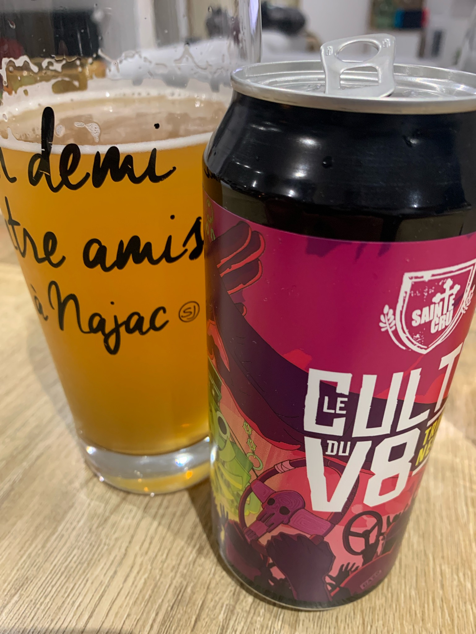 Le culte du V8, Brasserie Sainte Cru