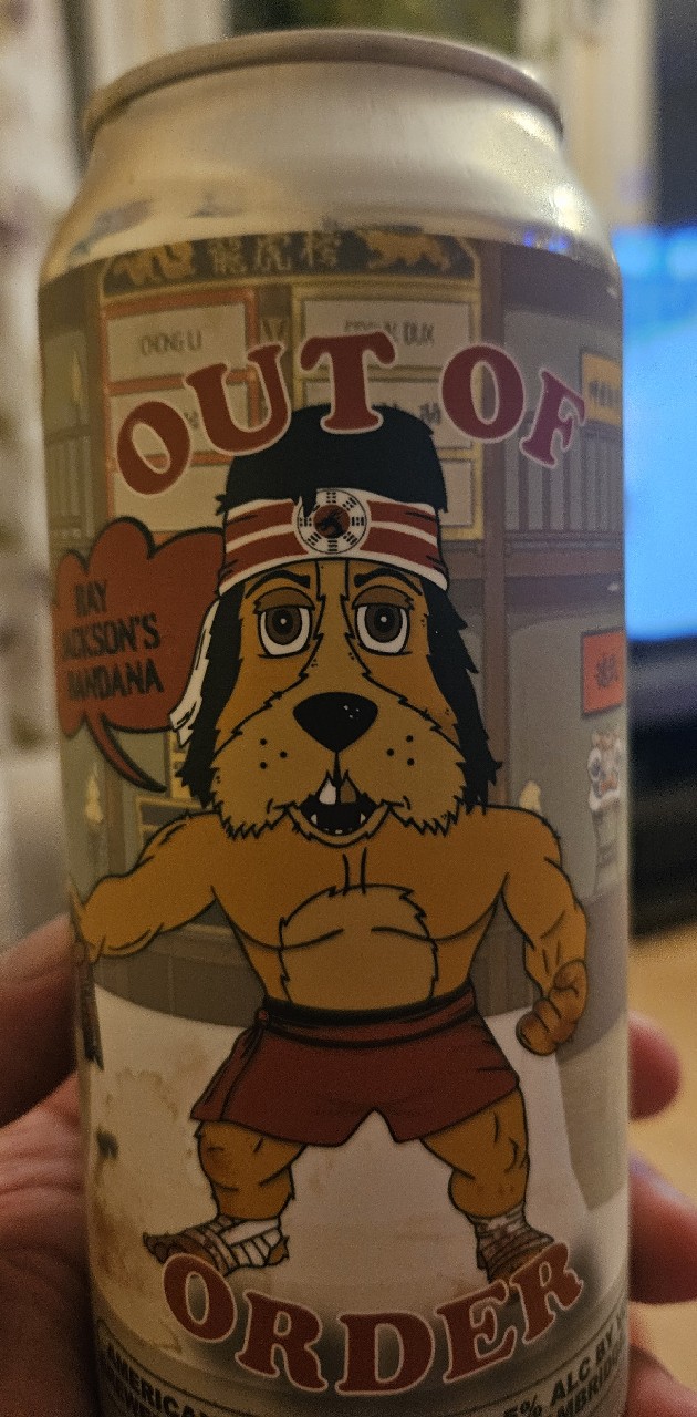out of order: running splash punch, RAR Brewing