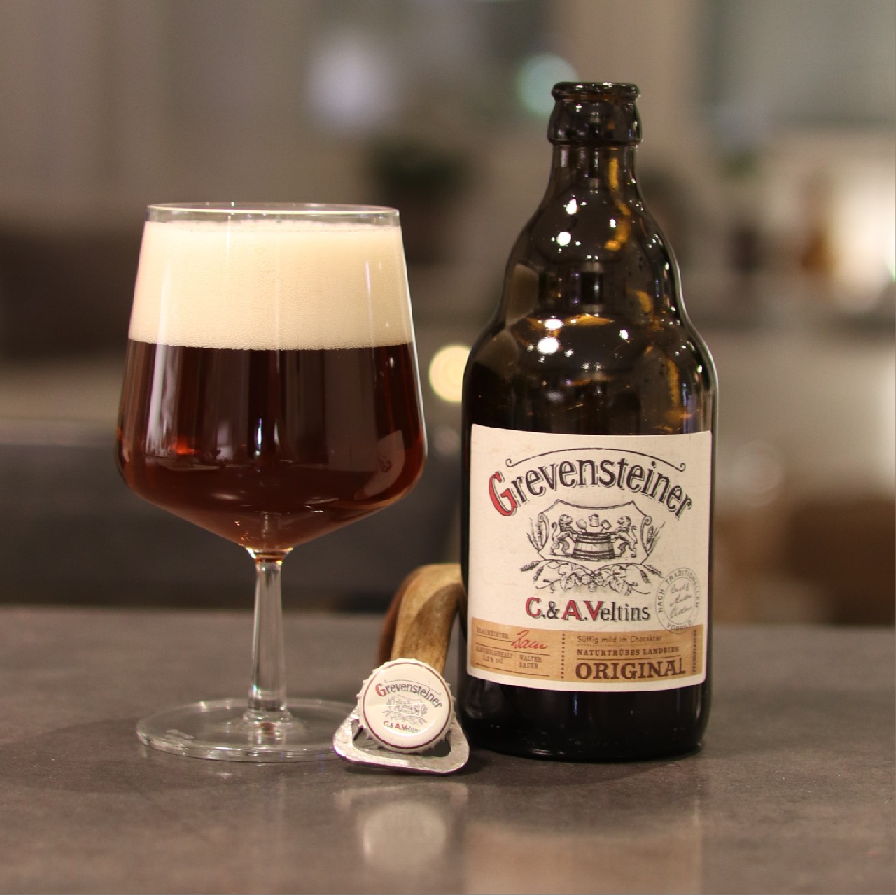 Grevensteiner Original Naturtrübes Landbier, Brauerei C.& A. Veltins