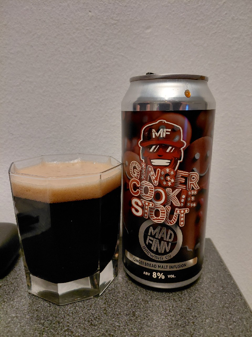 Ginger Cookie Stout, Mad Finn Brewing Co