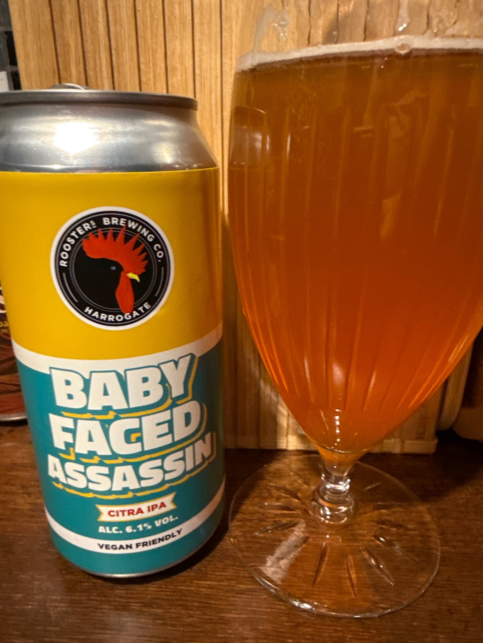 Baby-Faced Assassin, Rooster's Brewing Co.