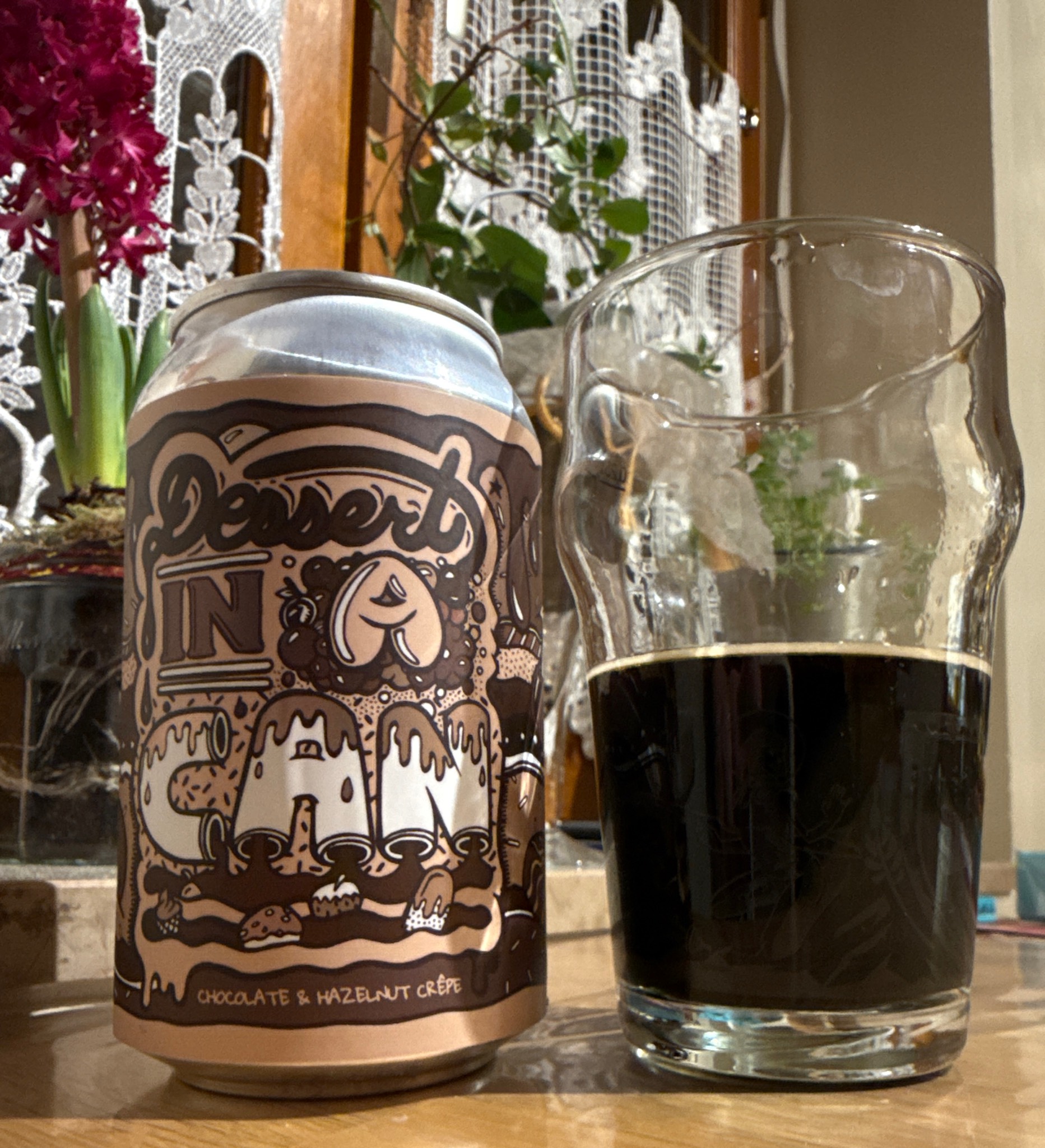 Dessert In A Can - Chocolate & Hazelnut Crêpe, Amundsen Bryggeri