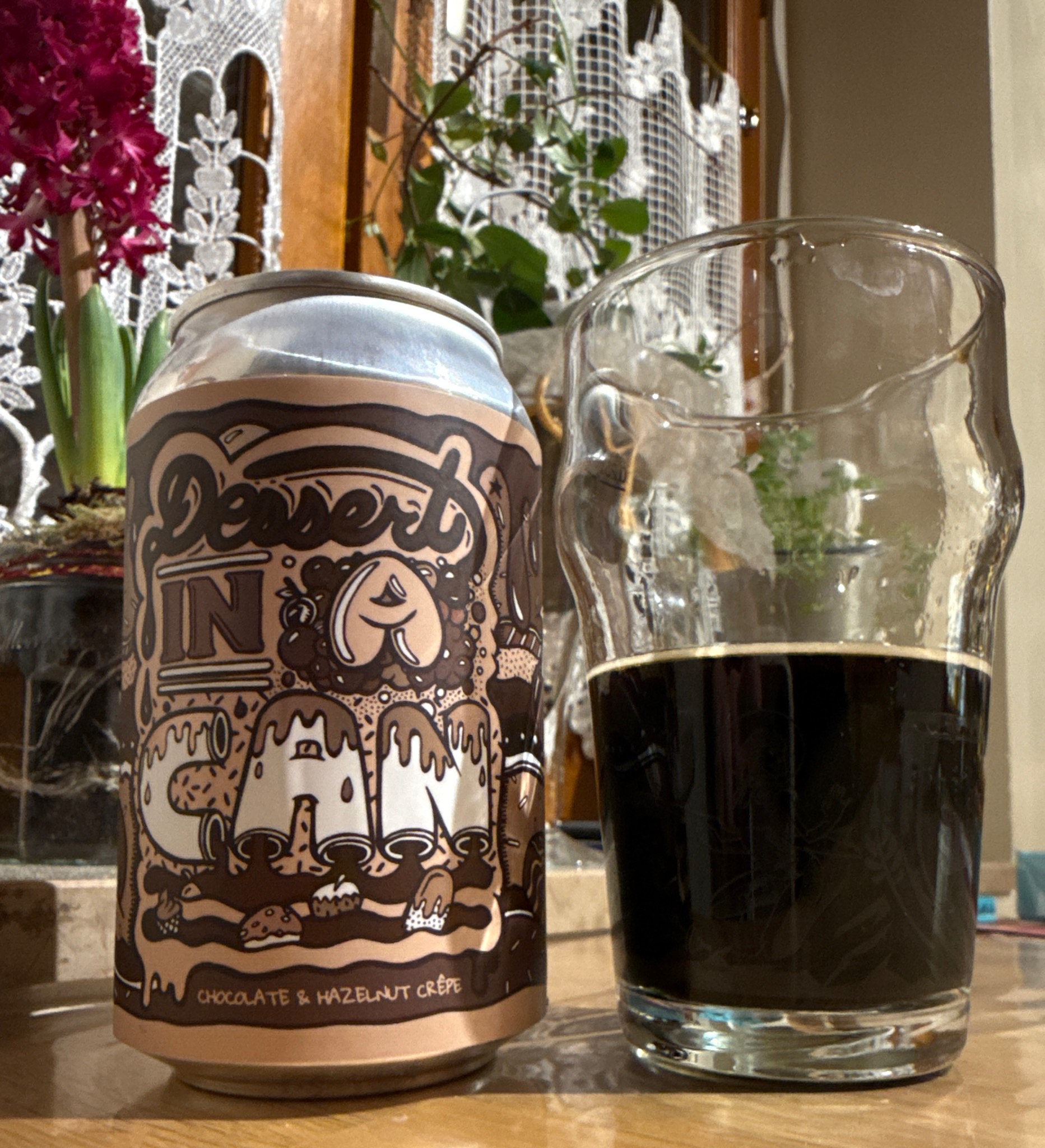 Dessert In A Can - Chocolate & Hazelnut Crêpe, Amundsen Bryggeri