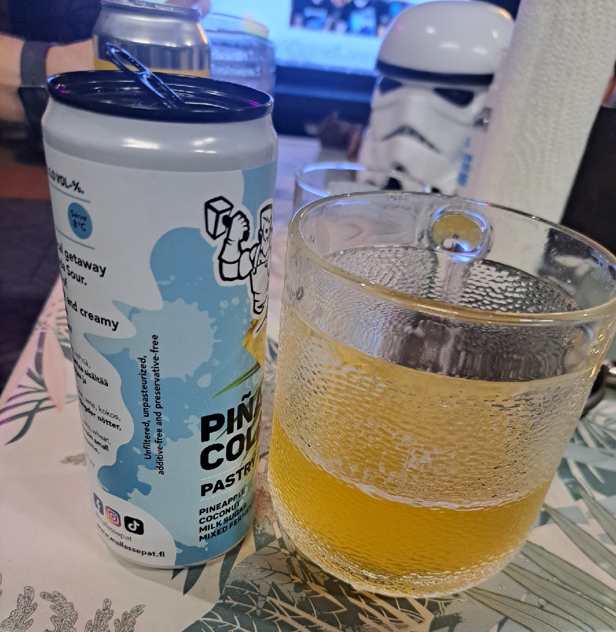 Piña Colada Pastry Sour, Mallassepät