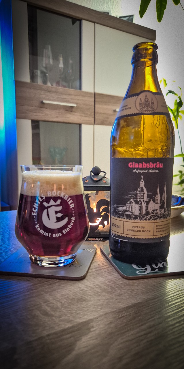 Petrus Dunkler Bock, Glaabsbräu