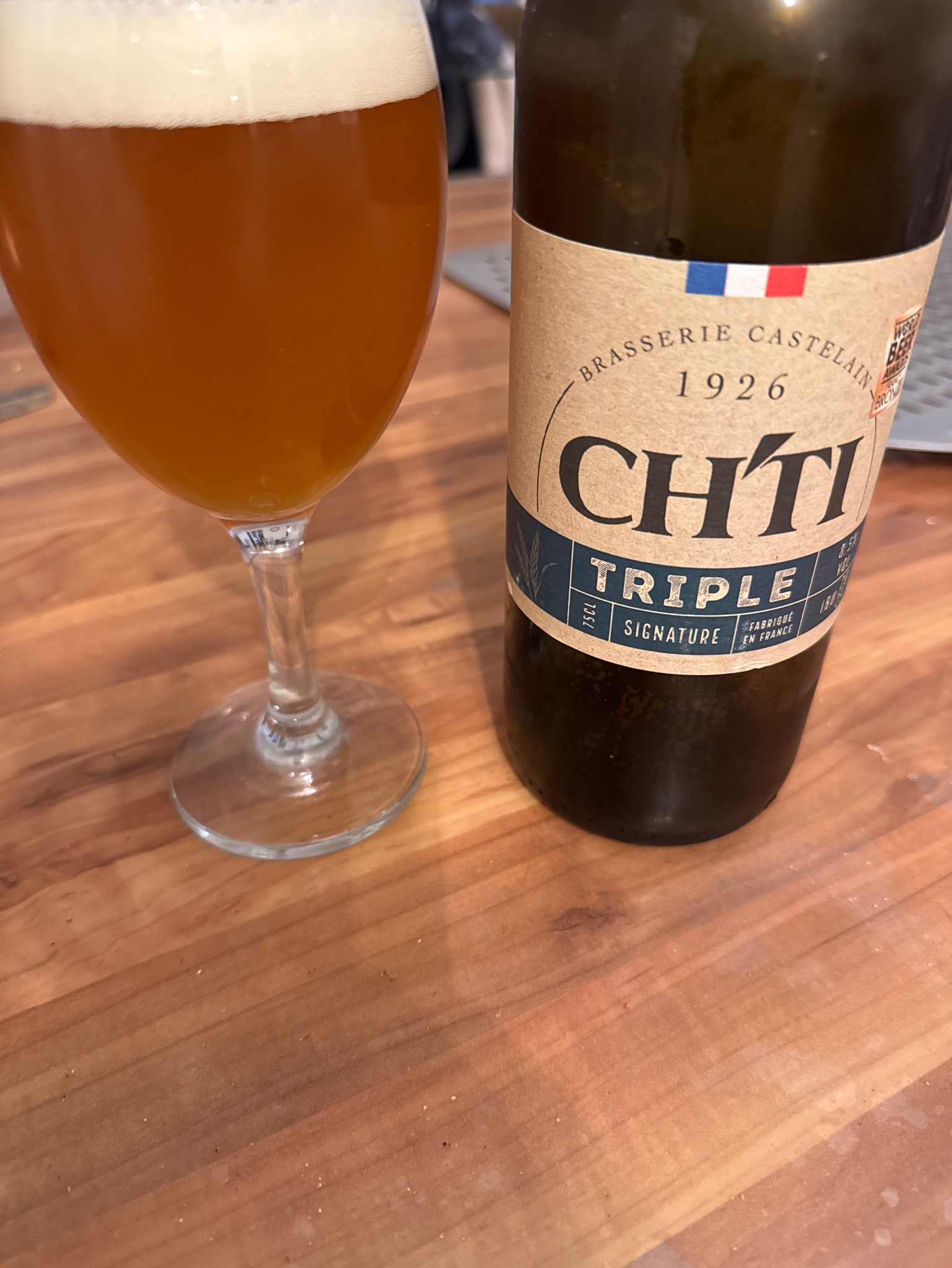 Ch'ti Signature Triple, Brasserie Castelain