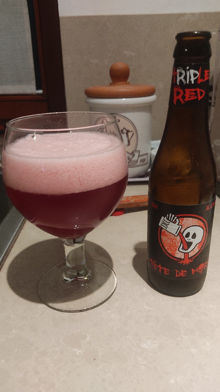 Tête de Mort Triple Red, Brasserie Du Bocq