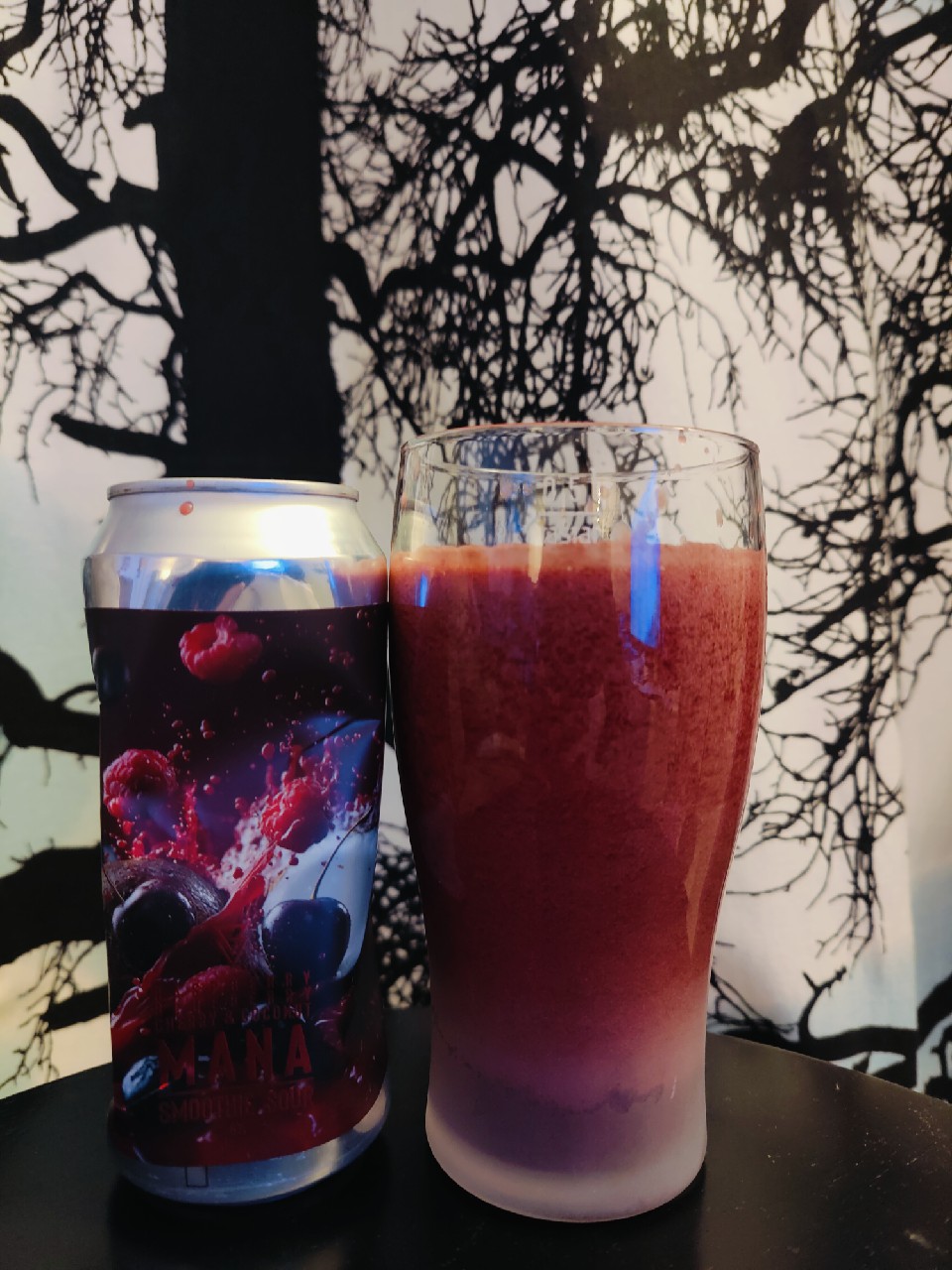 Mana - raspberry, blueberry, cherry & coconut smoothie sour, Azvex Brewing Company