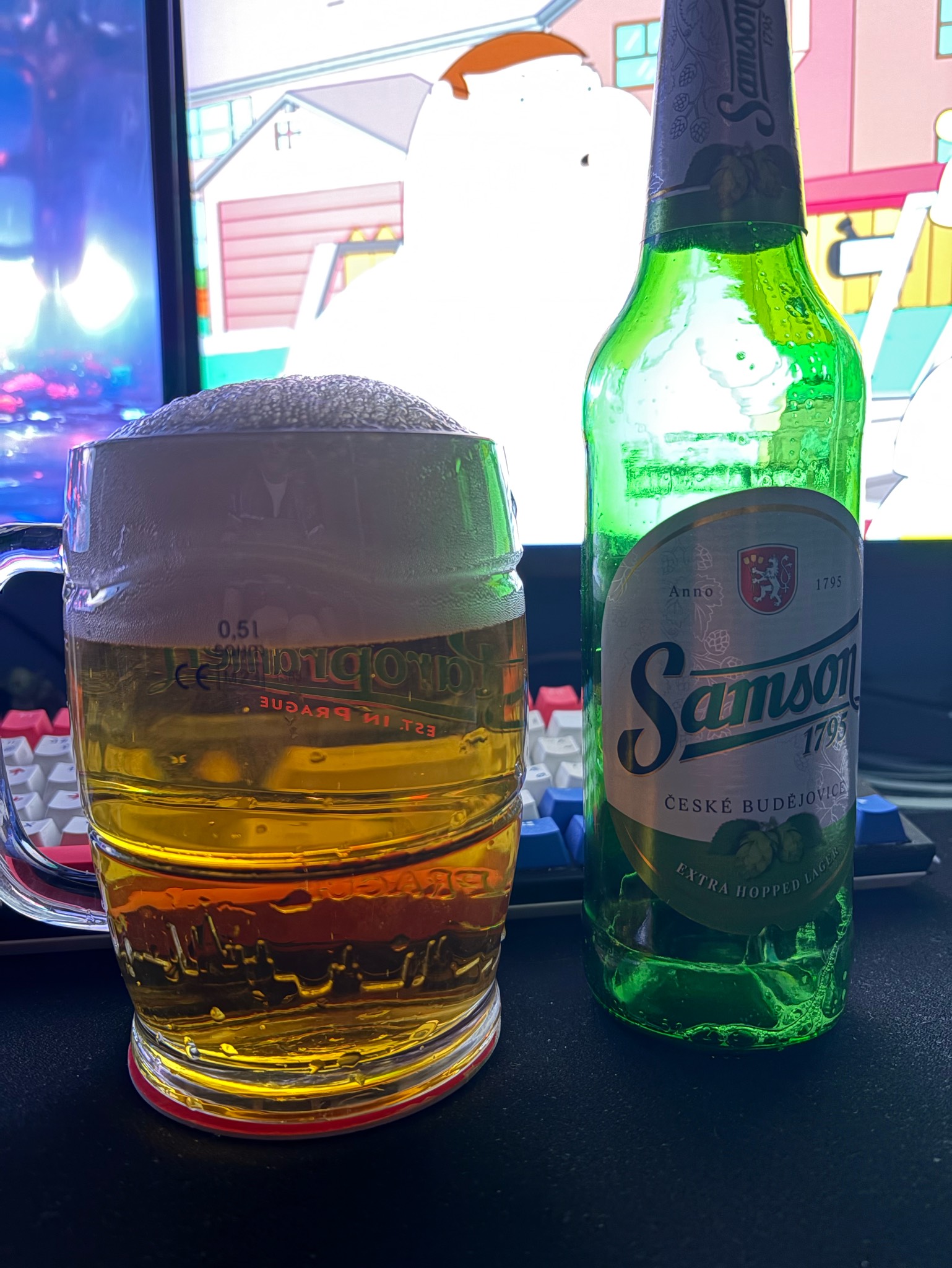 Nachmelený Ležák, Pivovar Samson (A-B InBev)