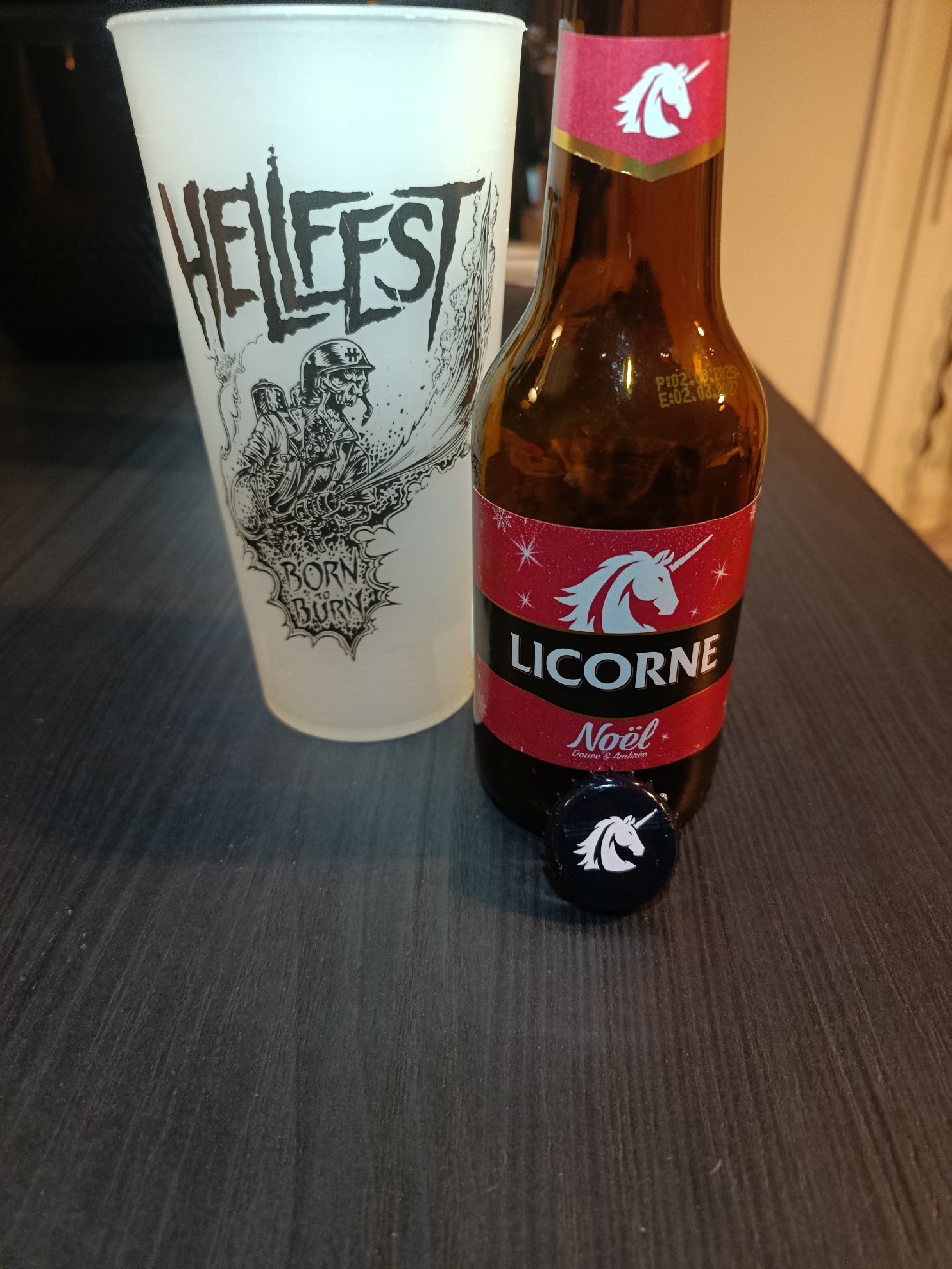 Licorne Noël, Brasserie Licorne (Karlsberg Brauerei)