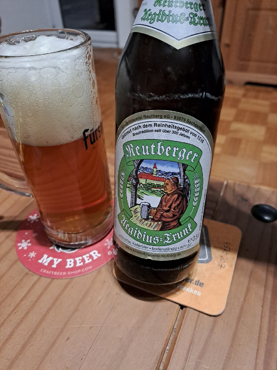 Reutberger Aegidius trunk, Reutberger kloster