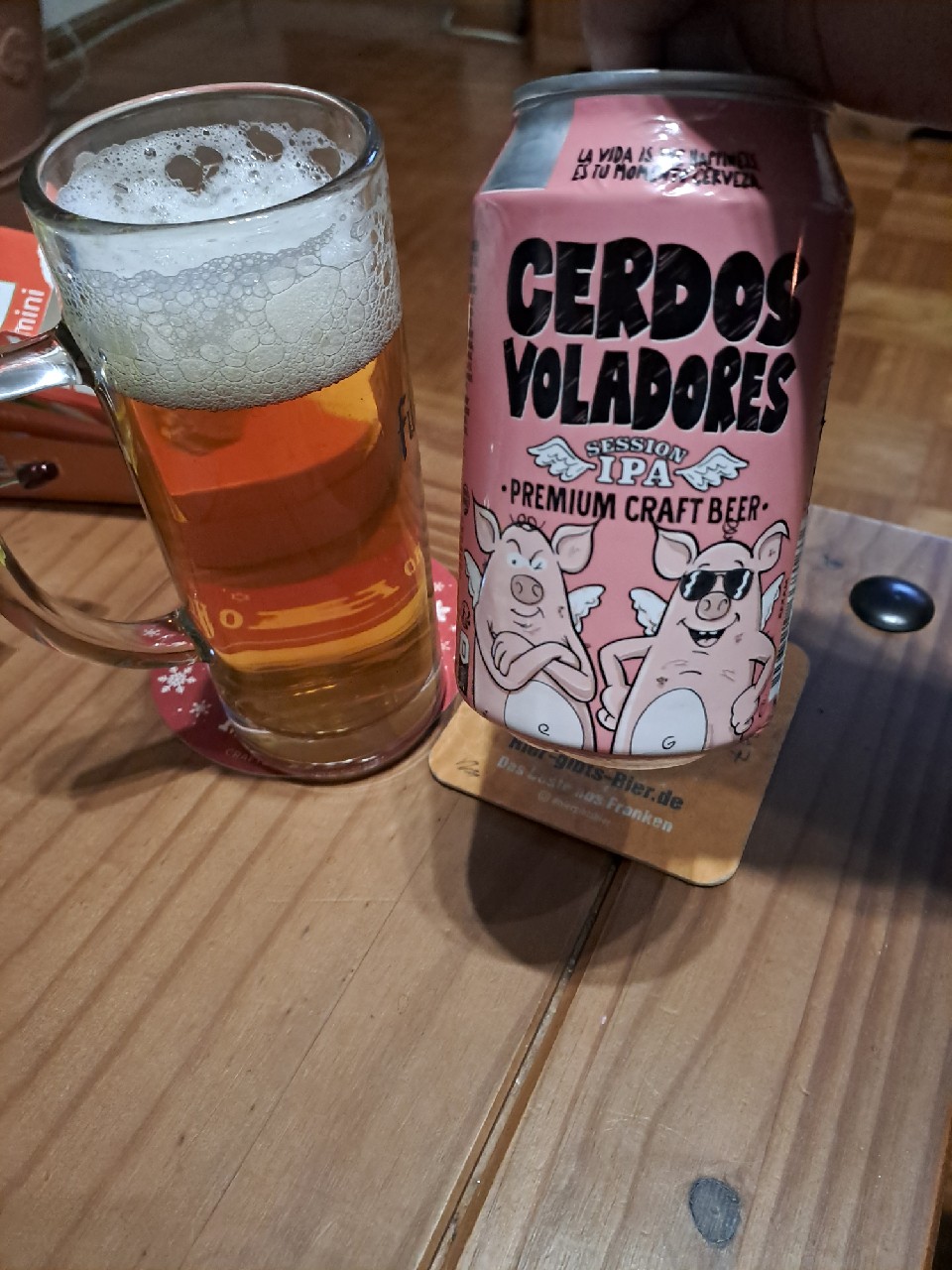 Cerdos Voladores Session IPA, Barcelona Beer Company