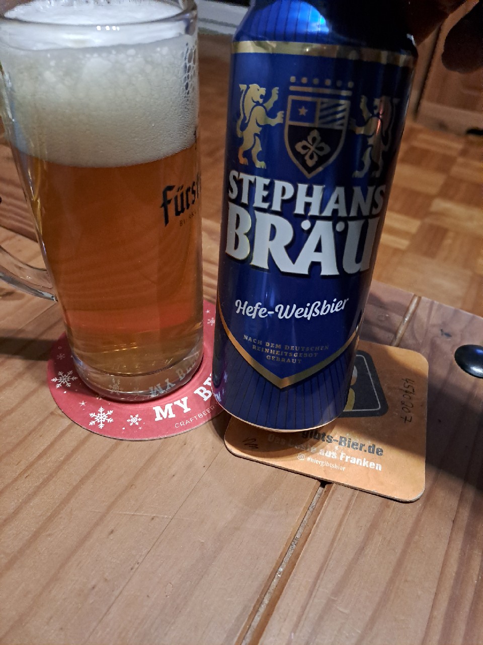 Stephans Bräu Hefe-Weizen Naturtrüb, Feldschlößchen Dresden (TCB Beverages)