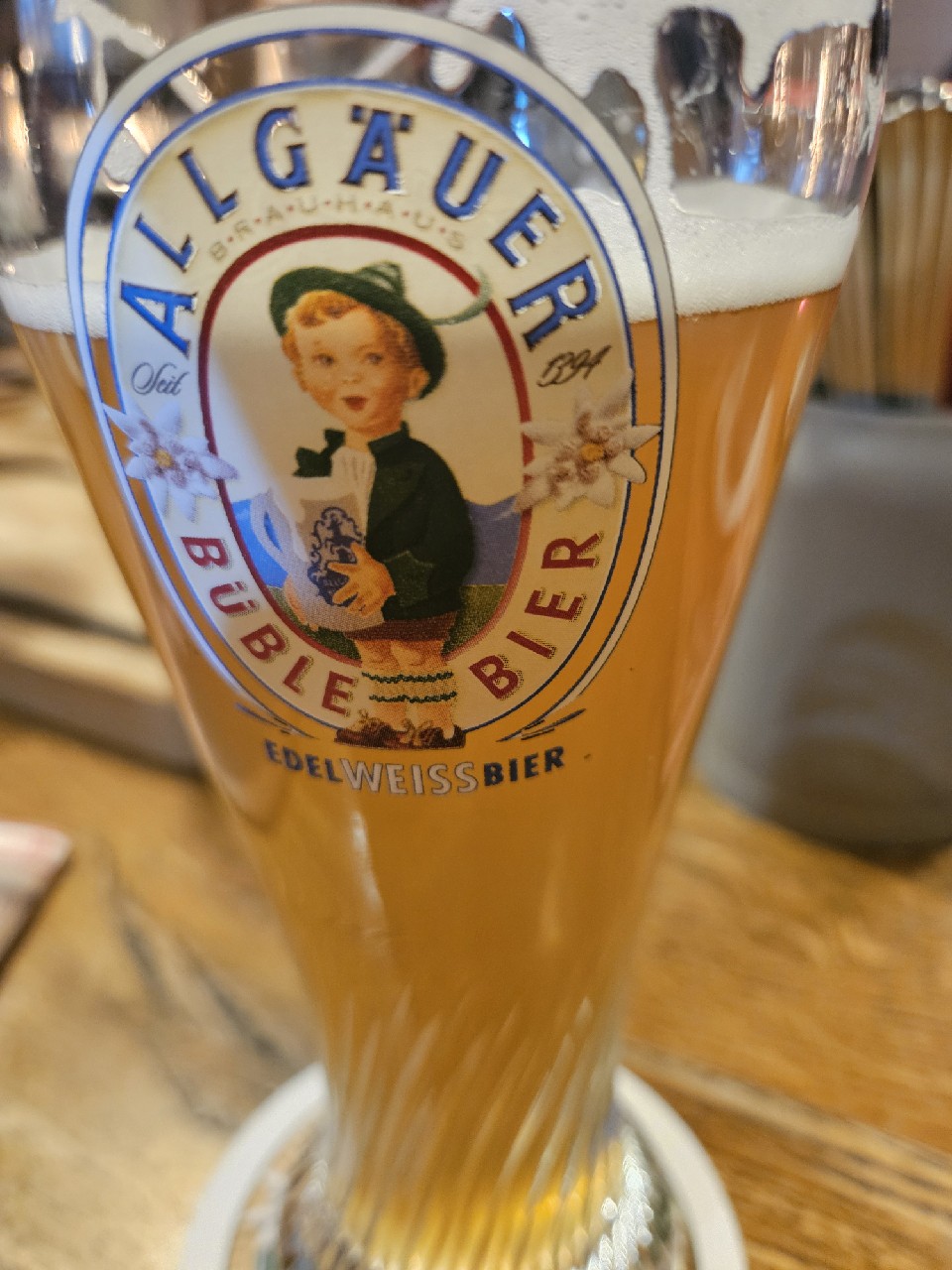 Allgäuer Büble Bier Edelweissbier, Germany