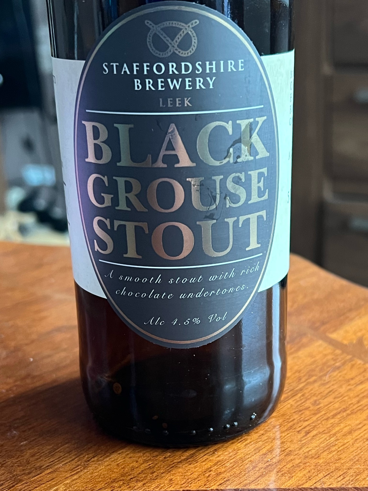 Black Grouse Stout, England