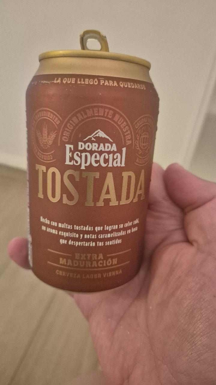 Dorada Especial Tostada, Compañia Cervecera de Canarias (SABMiller)
