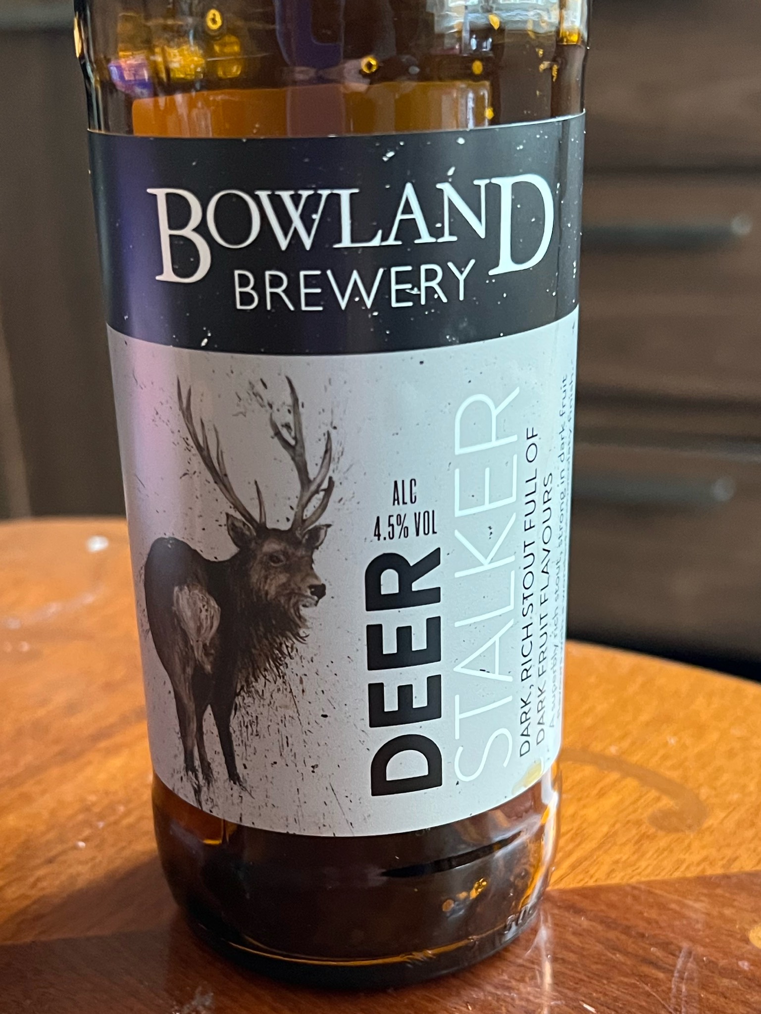 Deer Stalker, Bowland Brewery