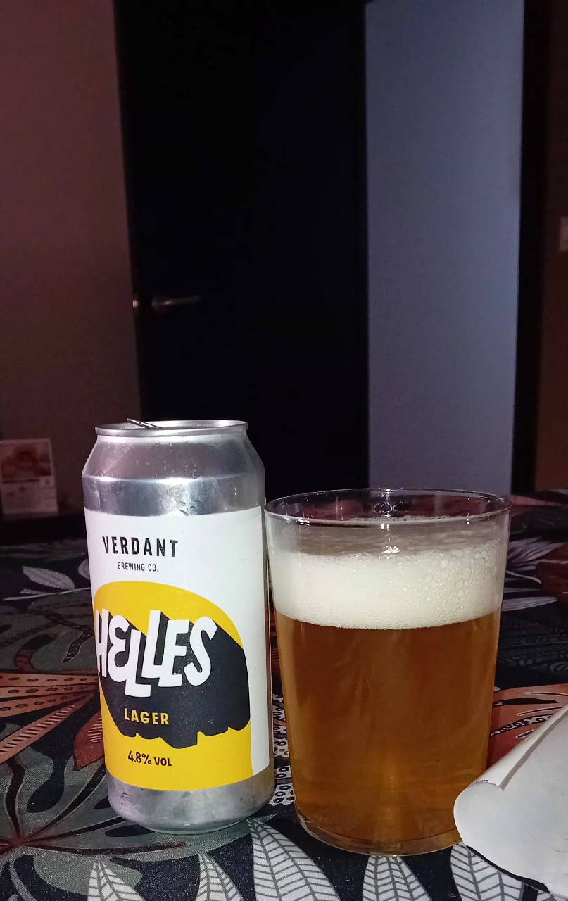 Helles Lager, Verdant Brewing Co.