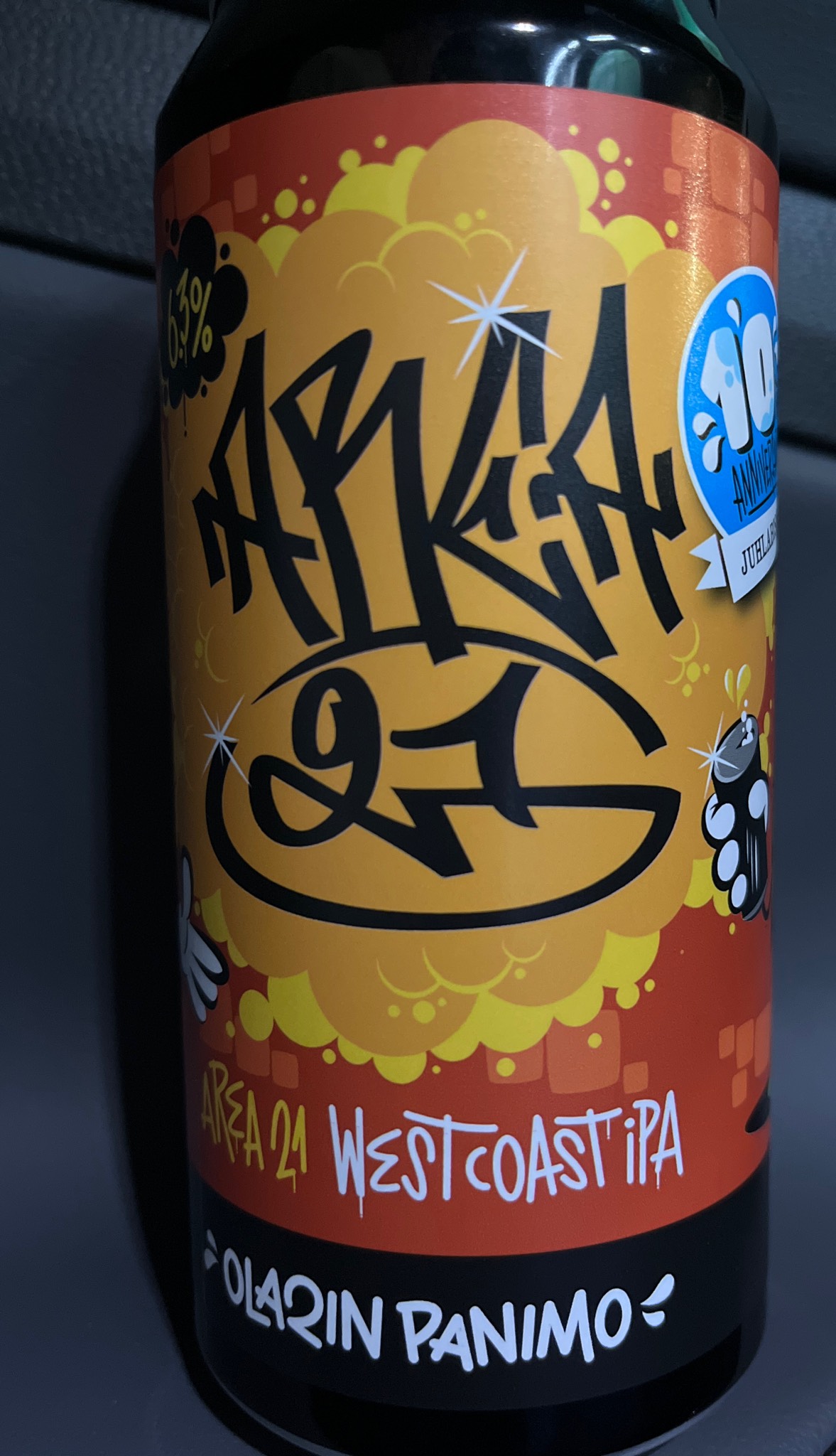 Area 21 IPA, Olarin Panimo