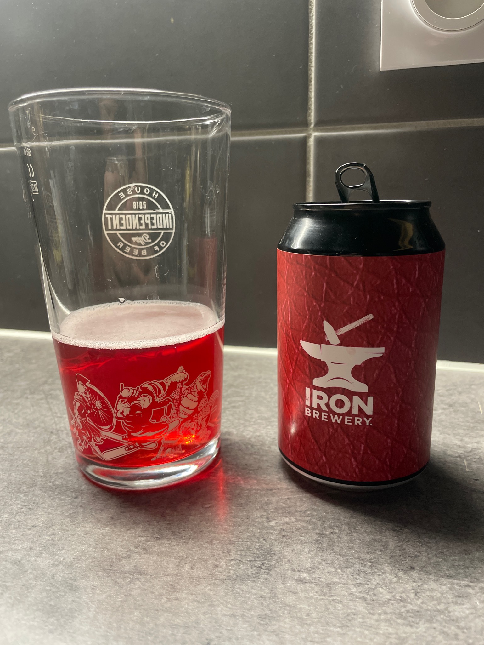 Mini Gose - Pickles de Betterave à l'Aneth, Brasserie Iron