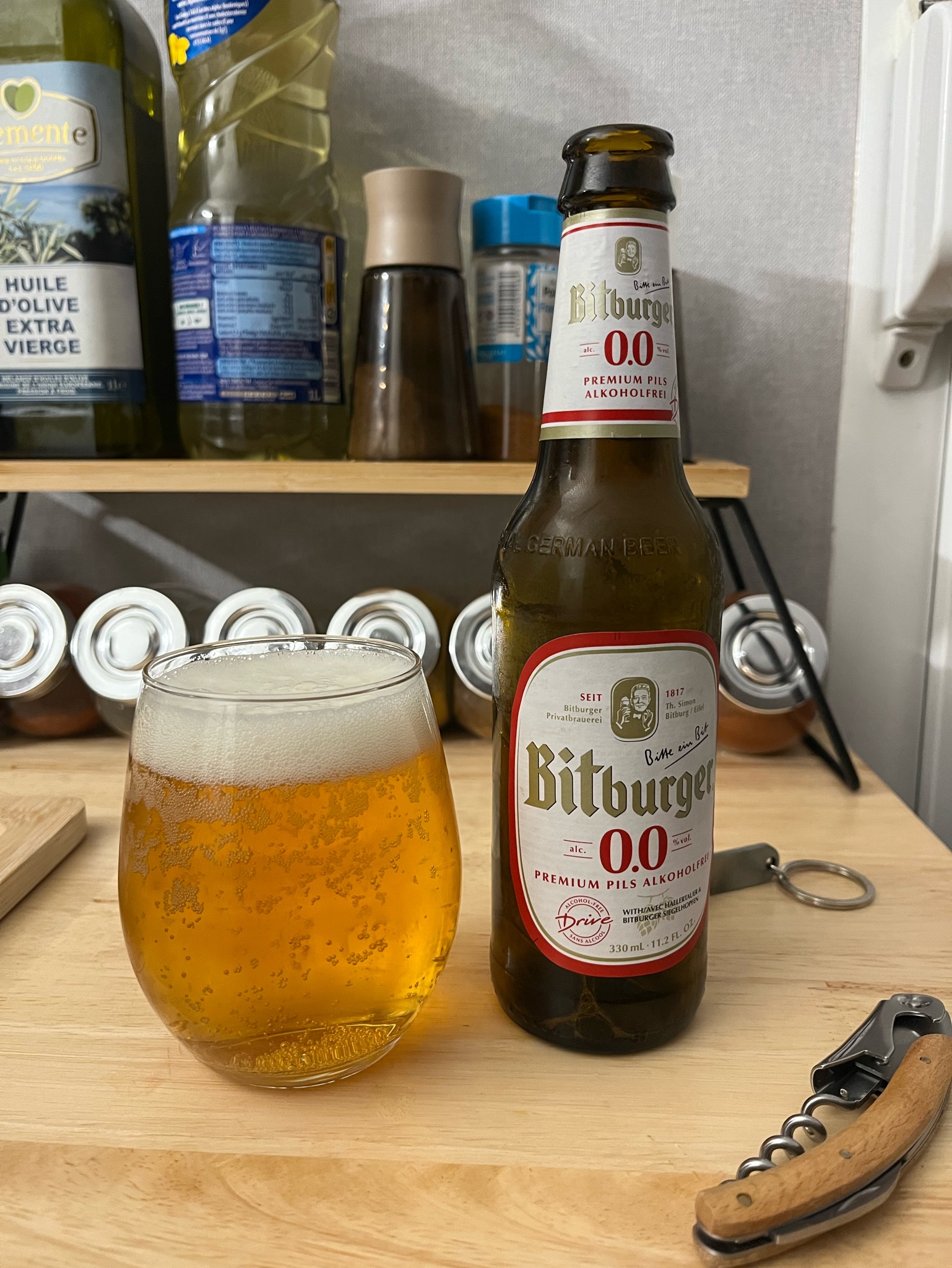 Bitburger Drive 0.0% Premium Pils Alkoholfrei, Bitburger Brauerei