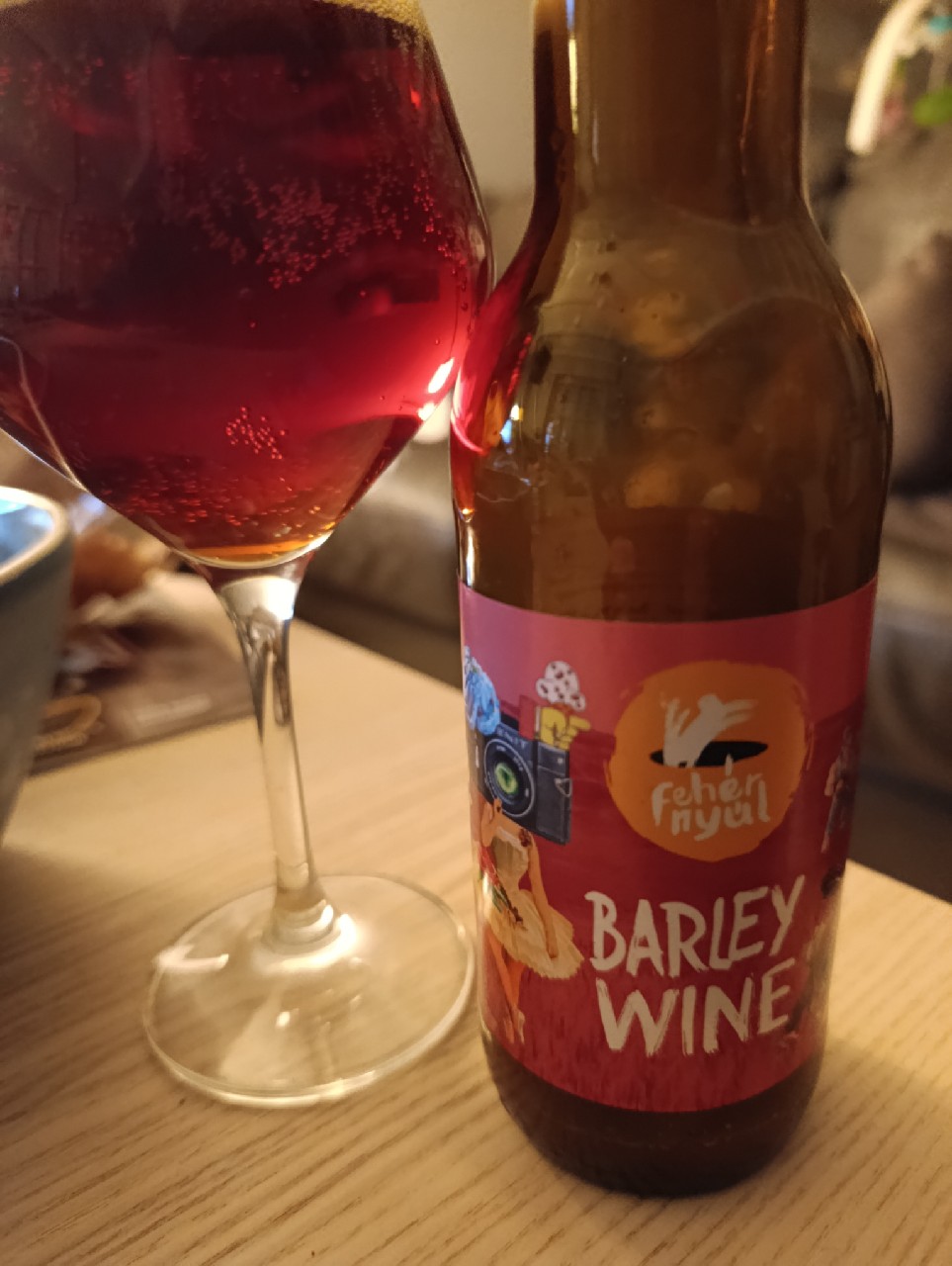 Feher nyul Barleywine 2019, Fehér Nyúl Brewery